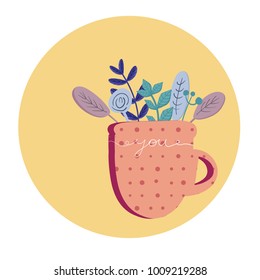 Love you Vector illustrations