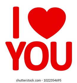 Love You Vector Stoke Stock Vector (Royalty Free) 1022354695 | Shutterstock