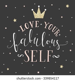 Love your fabulous self.