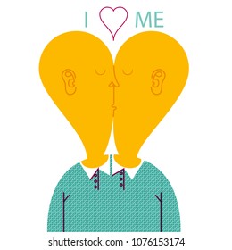 Love yourself and be happy.
Serie of conceptual illustrations.