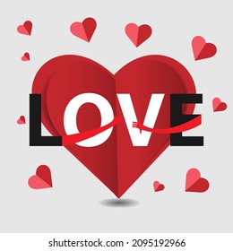 Love yourself hug. Self care and happiness vector illustration.