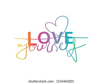 Love Yourself Images Stock Photos Vectors Shutterstock