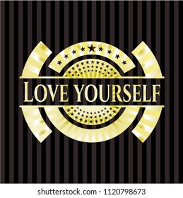 Love Yourself shiny badge