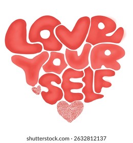 love yourself written t-shirt print pattern. fashion patterns and more