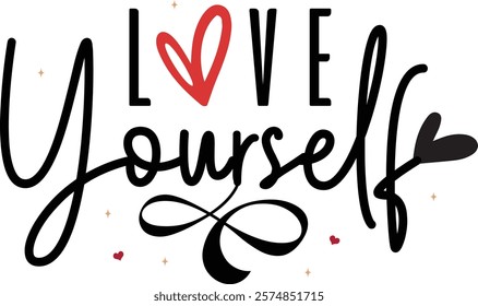 Love Yourself,Happy Valentine's Day design, Retro Boho Valentine, Retro Valentine Png, Boho Self Care, Boho Motivational, Boho Self Love, Inspirational Shirts, Hearts Love Design, Trendy Design