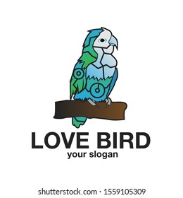 21+ Burung lovebird ngekek logo lovebird robot terupdate