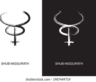 Lovecraftian Bestiary. Shub-Niggurath. An Outer God in the Cthulhu Mythos. Also known as the Black Goat with a Thousand Young