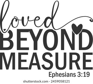 Loved Beyond Measure, laser engraved charm, stainless steel, silver tone charm, gold tone, rose tone, religious charm, ephesians 3:19
