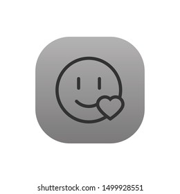 Loved  - Line Vector Icon