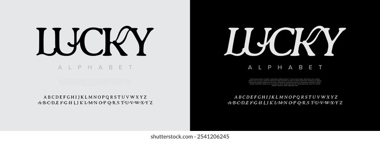 Loved typography beauty fashion elegant minimalist serif italic fonts decorative wedding vintage retro logos. Minimal luxury font alphabet logo. Vector illustration