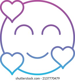 Loved vector icon. Can be used for printing, mobile and web applications.