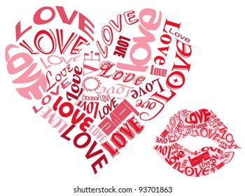 LOVE/Hears and Kisses