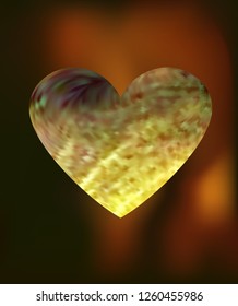 lovely abstract background with hearts of neon colors for holidays and Valentine's day