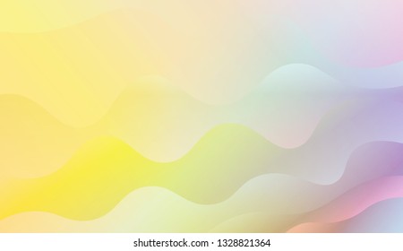 Lovely abstract background for holiday. Vector illustration with geometric shapes layers. Gradient.
