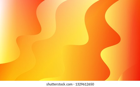 Lovely abstract background for holiday. Vector illustration with geometric shapes layers. Red, orange color.