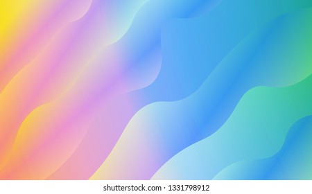 Lovely abstract background for holiday. Vector illustration with geometric shapes layers. Gradient.