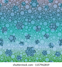 Lovely abstract background multicolor circle splash.
