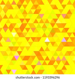 Lovely abstract background multicolor simple seamless triangle.