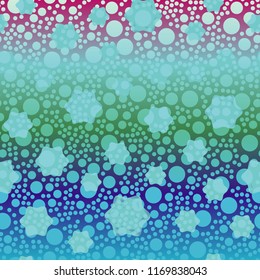 Lovely abstract background multicolored circle splash.