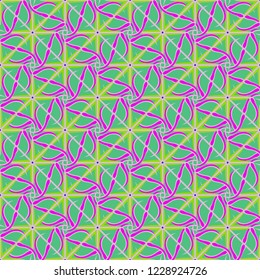 Lovely abstract background multicolored geometric pattern seamless.