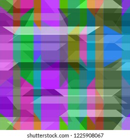 Lovely abstract background multicolored simple poligonal seamless.
