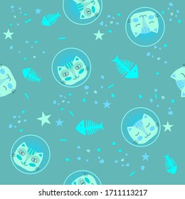 lovely baby cosmos seamless print texture