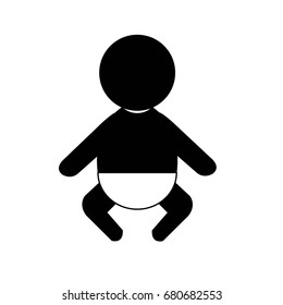 lovely baby icon

