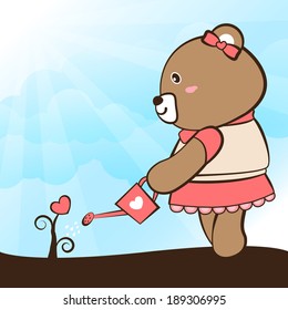 Lovely bear card collection No.02, EPS10