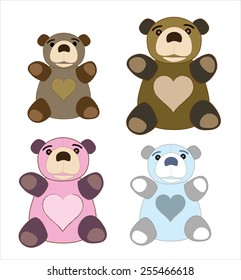 Lovely bears set