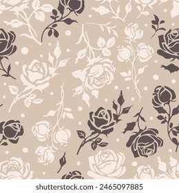 Lovely and Beautiful Spring Flowers Pattern for Fabric, Wallpaper, and More