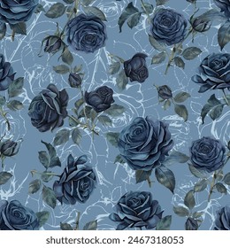 Lovely and Beautiful Spring Flowers Pattern for Fabric, Wallpaper, and More