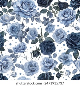 Lovely and Beautiful Spring Flowers Pattern for Fabric, Wallpaper, and More