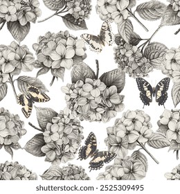 Lovely and Beautiful Spring Flowers Pattern for Fabric, Wallpaper, and More