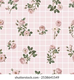 Patrón hermoso y hermoso de las flores de primavera para la tela, el Fondo de pantalla, y más