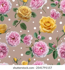 Patrón hermoso y hermoso de las flores de primavera para la tela, el Fondo de pantalla, y más