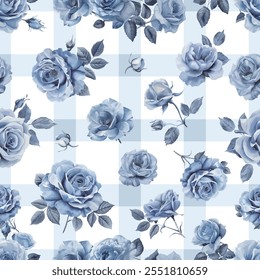 Lovely and Beautiful Spring Flowers Pattern for Fabric, Wallpaper, and More