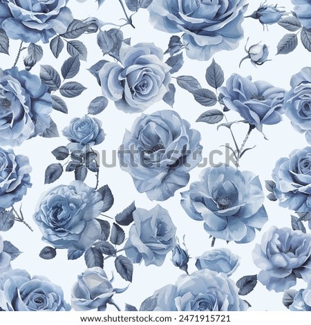 Lovely and Beautiful Spring Flowers Pattern for Fabric, Wallpaper, and More