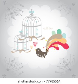 lovely bird design