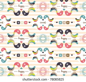 lovely bird wrapping paper collection