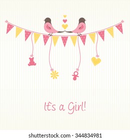 Lovely Birth Card