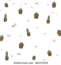 lovely cactus pattern