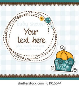 lovely card with cake