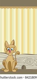 lovely cat invitation