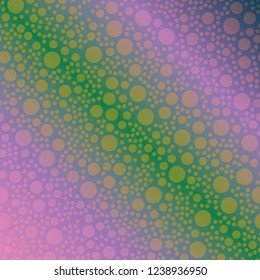Lovely charming fairy abstract background multicolor circle geometric.