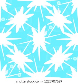 Lovely charming magian abstract object glow splash background seamless.