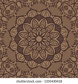 Lovely colored mandala background