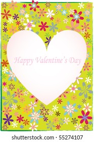 Lovely colorful greeting card