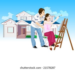 Casal adorável