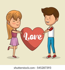 lovely couple valentines day