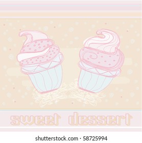 Lovely Cupcake Design